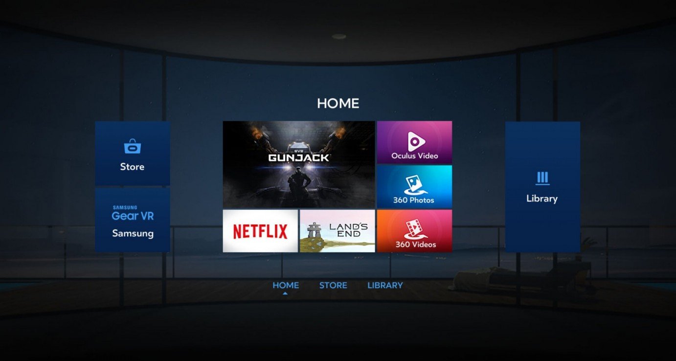 Oculus Home screenshot