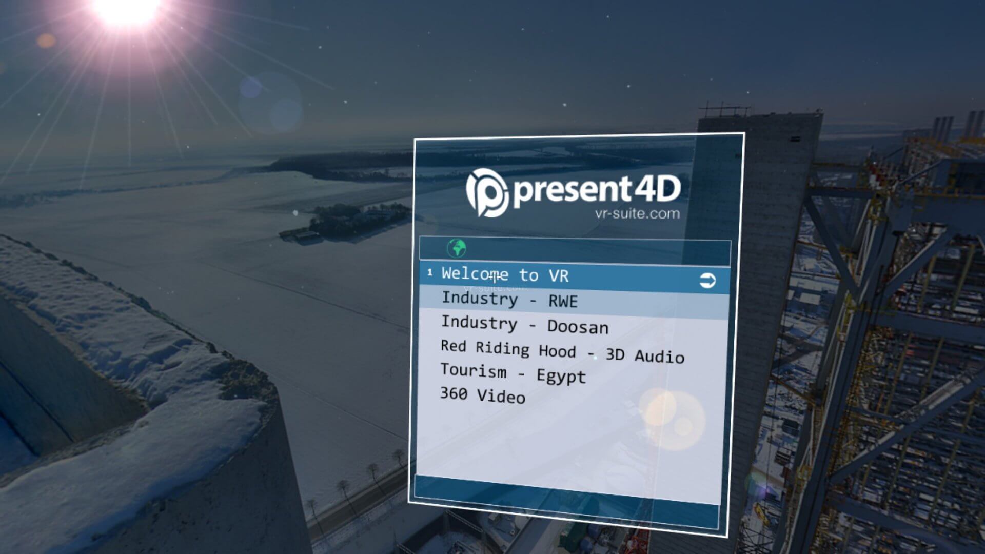 VR Suite - победитель передач Gear VR Killer App Contest