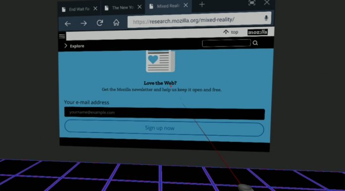 HTC делает Firefox Reality браузером по умолчанию на устройствах Vive