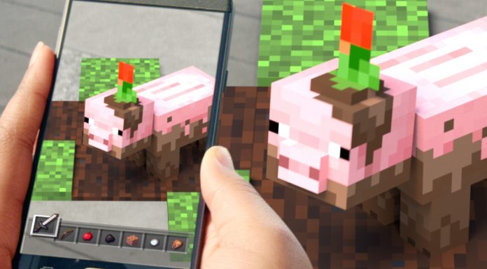 Minecraft Earth - это AR спин-офф, который позволяет вам строить в реальном мире